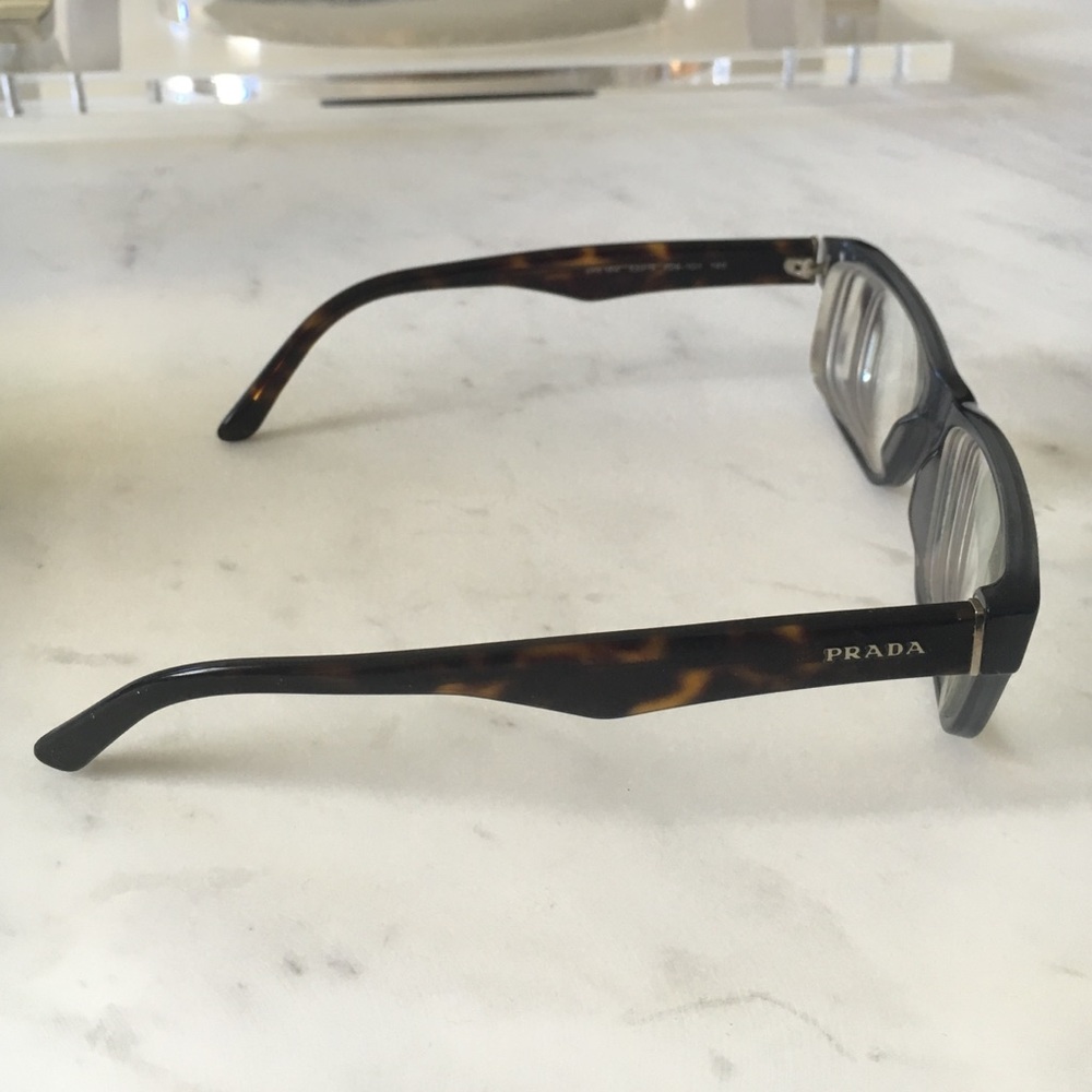 Prada Optical Frame Tortoise Shell & Acrylic - image 3